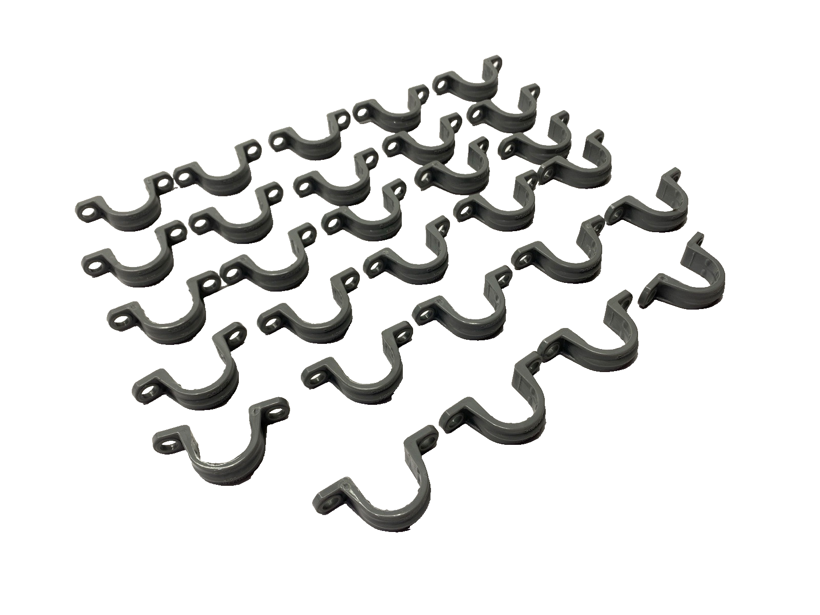 E977DC | Carlon PVC Conduit Clamp 1/2" LOT OF 29 - New – Open box - Maverick Industrial Sales