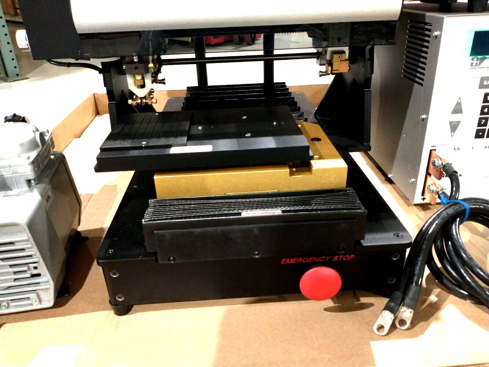AMADA MIYACHI AF-1250A Seam Sealer Weld System HF-2500A Benchmark Unit - Maverick Industrial Sales