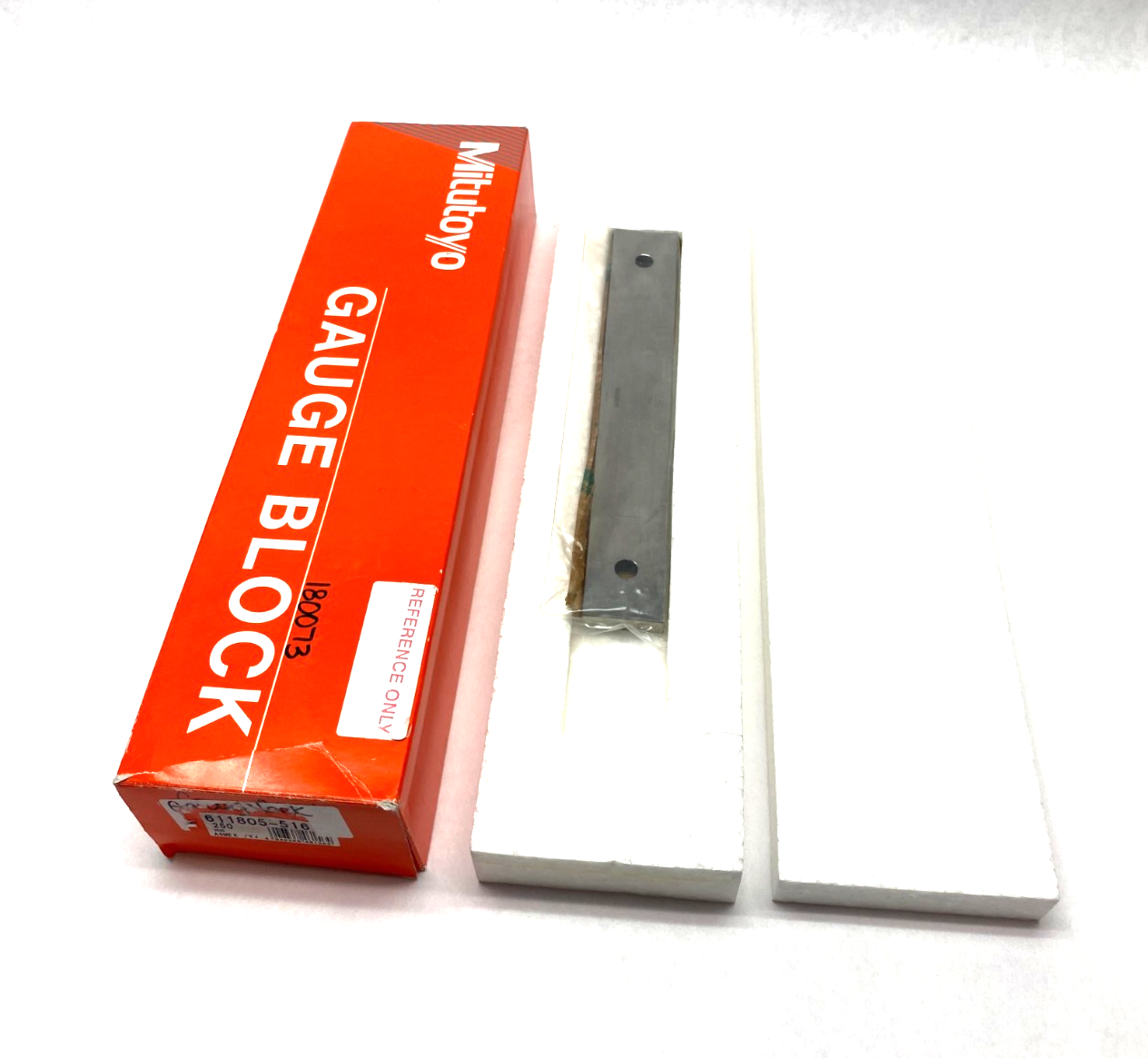 611805-516 | Mitutoyo Rectangular Gage Block 250mm ASMEK/YJ - New Other - Maverick Industrial Sales