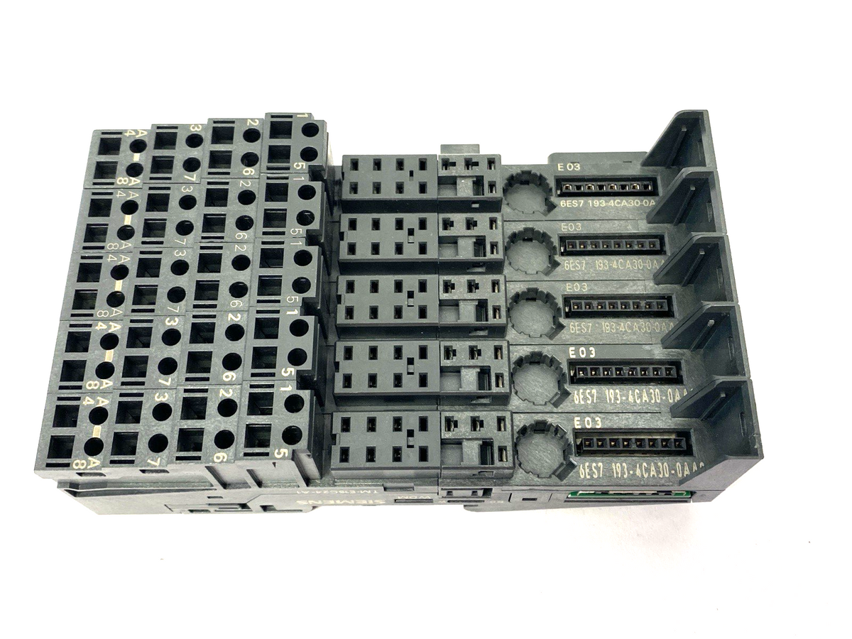 6ES7193-4CA30-0AA0 | Siemens SIMATIC DP Terminal Module LOT OF 5- Used - Maverick Industrial Sales