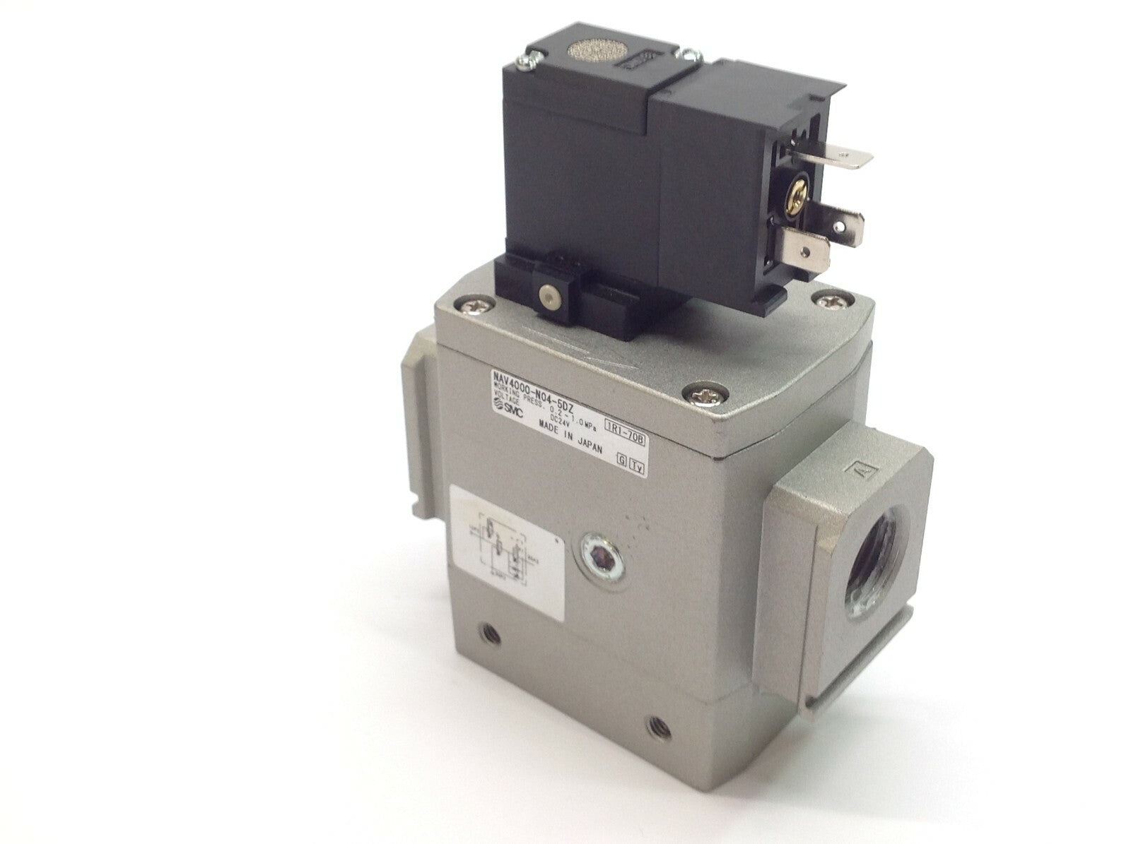 SMC NAV4000-N04-5DZ Soft Start Solenoid Valve - Used - Maverick Industrial Sales