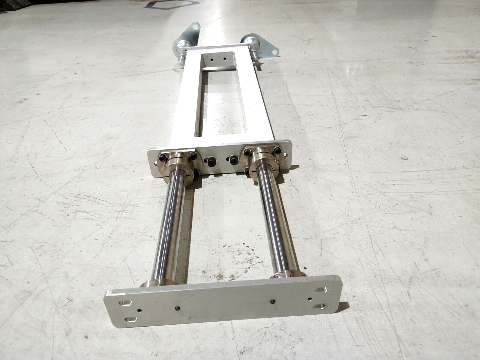 MiSUMi WA Conveyor Support Stands/Legs With Adjustable Feet & Height, H-Type - Maverick Industrial Sales