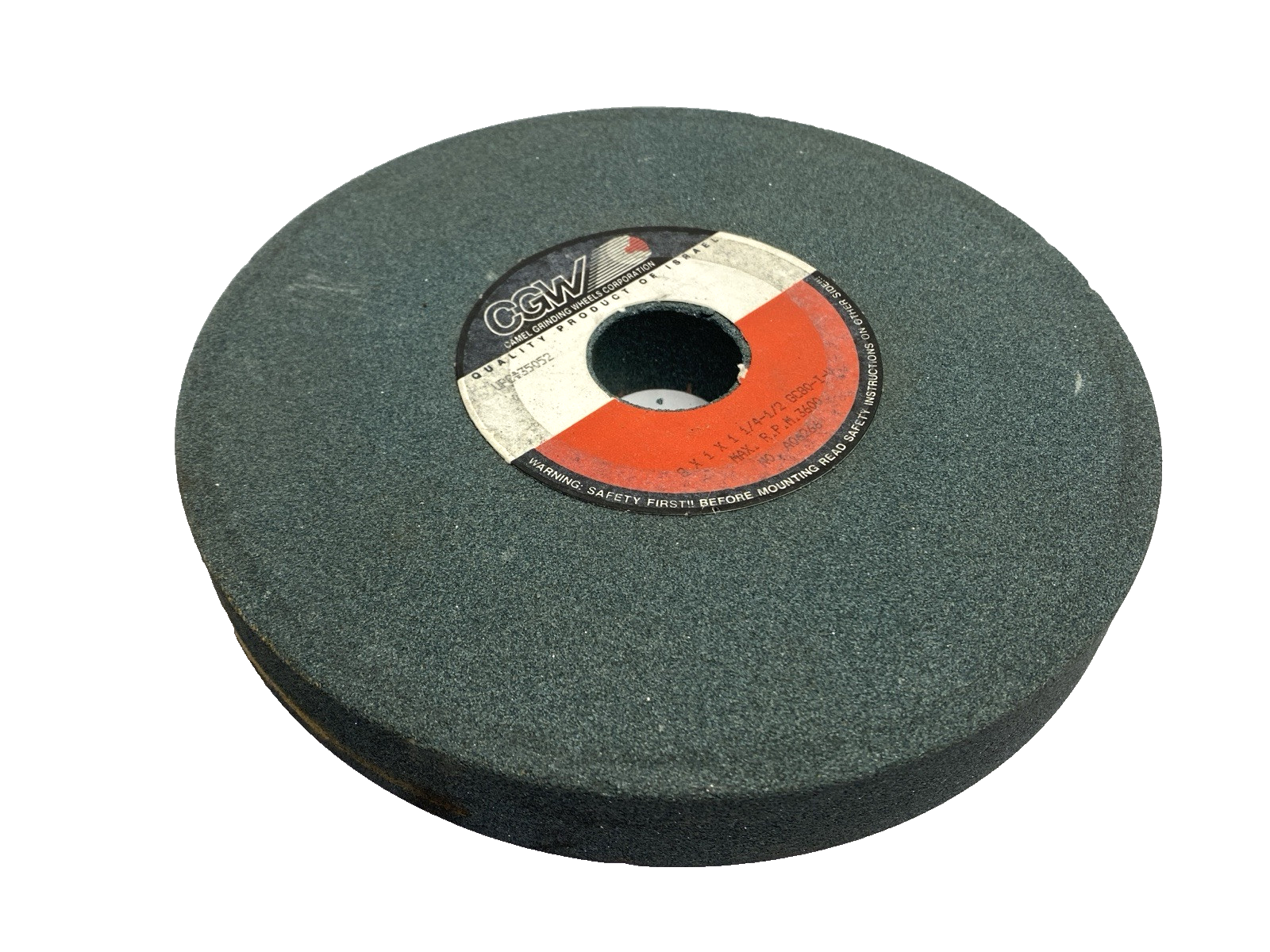 Camel Grinding Wheels Co. 35052 Grinding Wheel 8" x 1" x 1" - Used - Maverick Industrial Sales