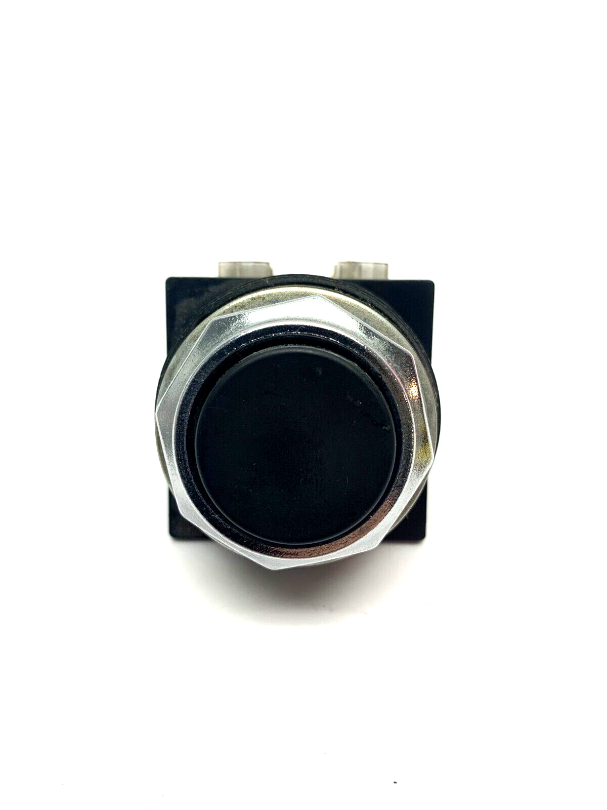 800T-B6A | Allen Bradley Momentary Push Button Black w/CR104P Contactor - Used - Maverick Industrial Sales