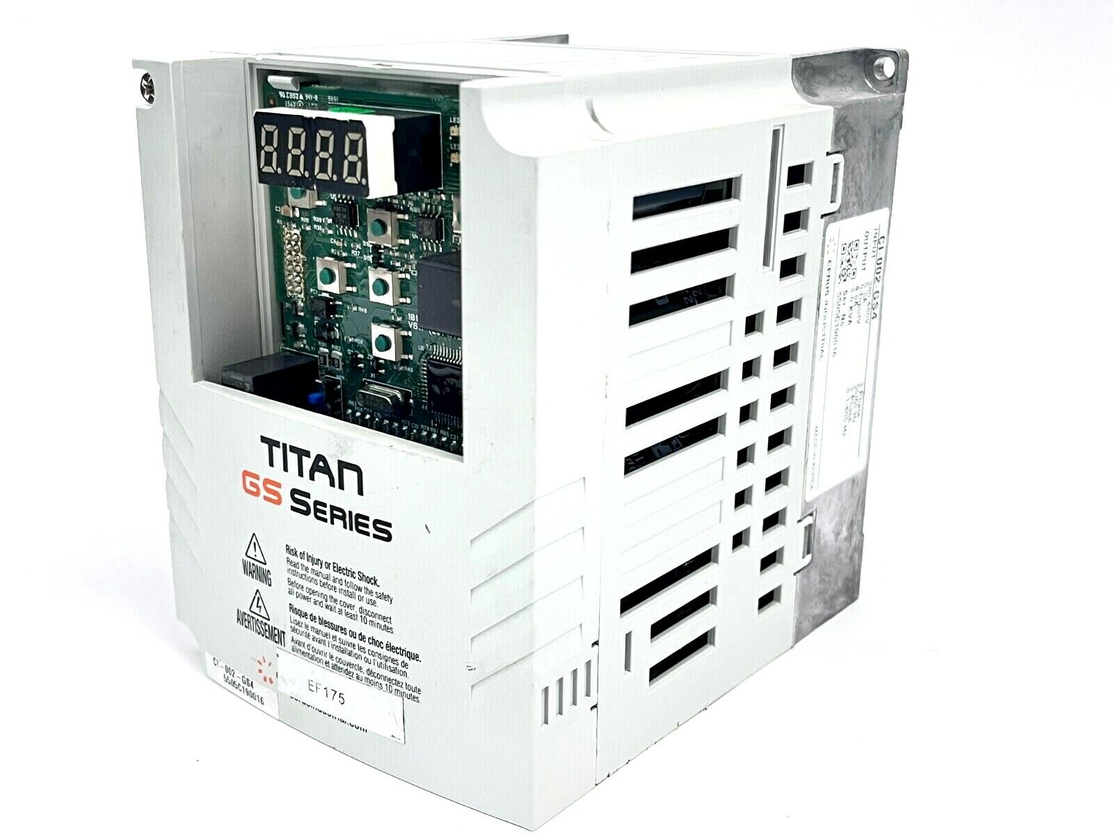 Cerus Industrial CI-002-GS4 Titan GS Variable Frequency Drive No Control Panel - Maverick Industrial Sales