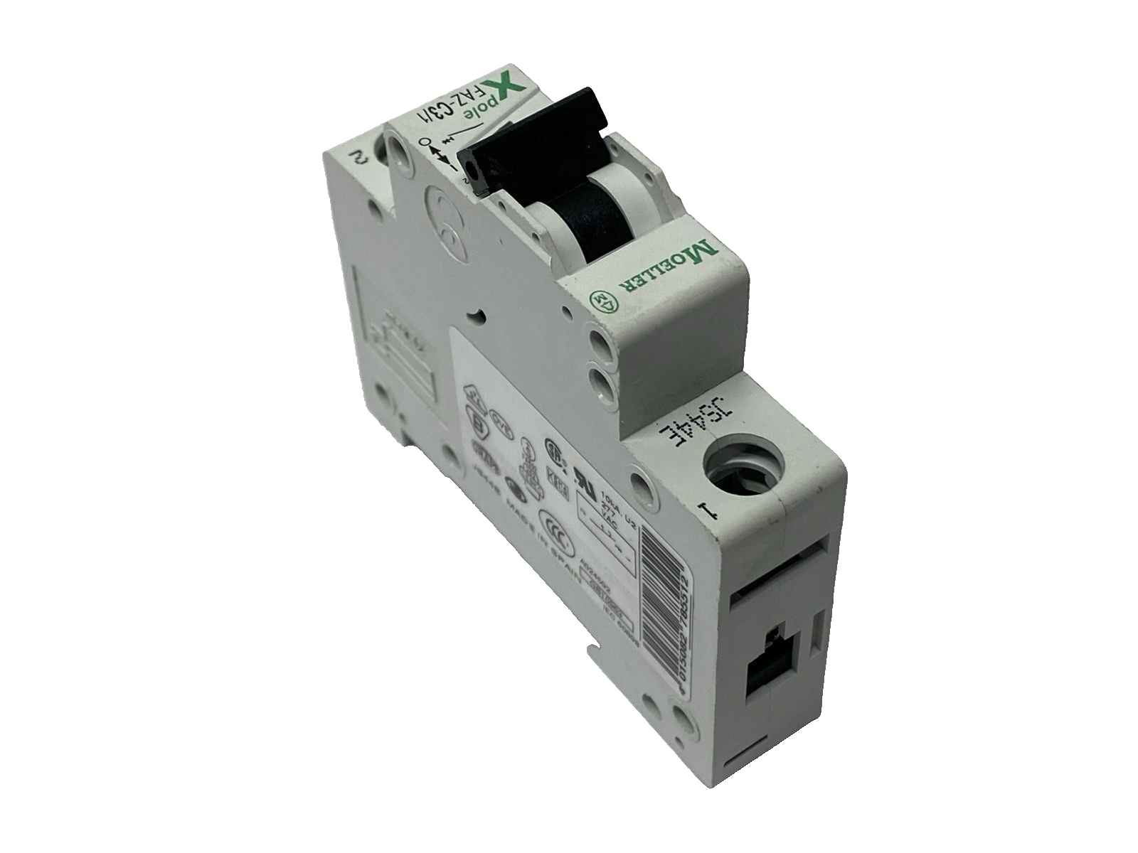 Moeller X Pole FAZ-C3/1 Circuit Breaker 278551 - Maverick Industrial Sales