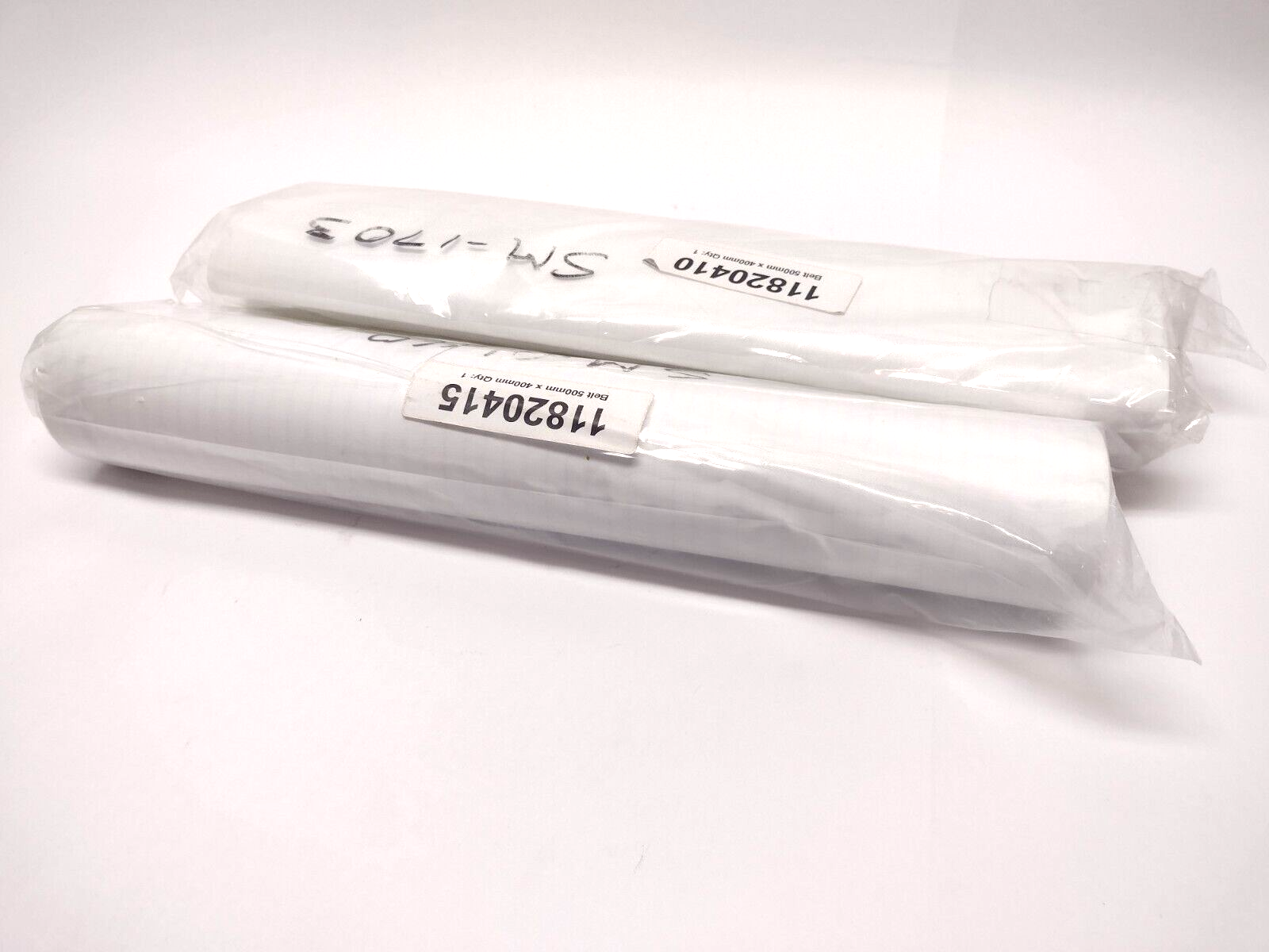 Flat Conveyor Belt 500mm x 400mm LOT OF 2 - New - Maverick Industrial Sales