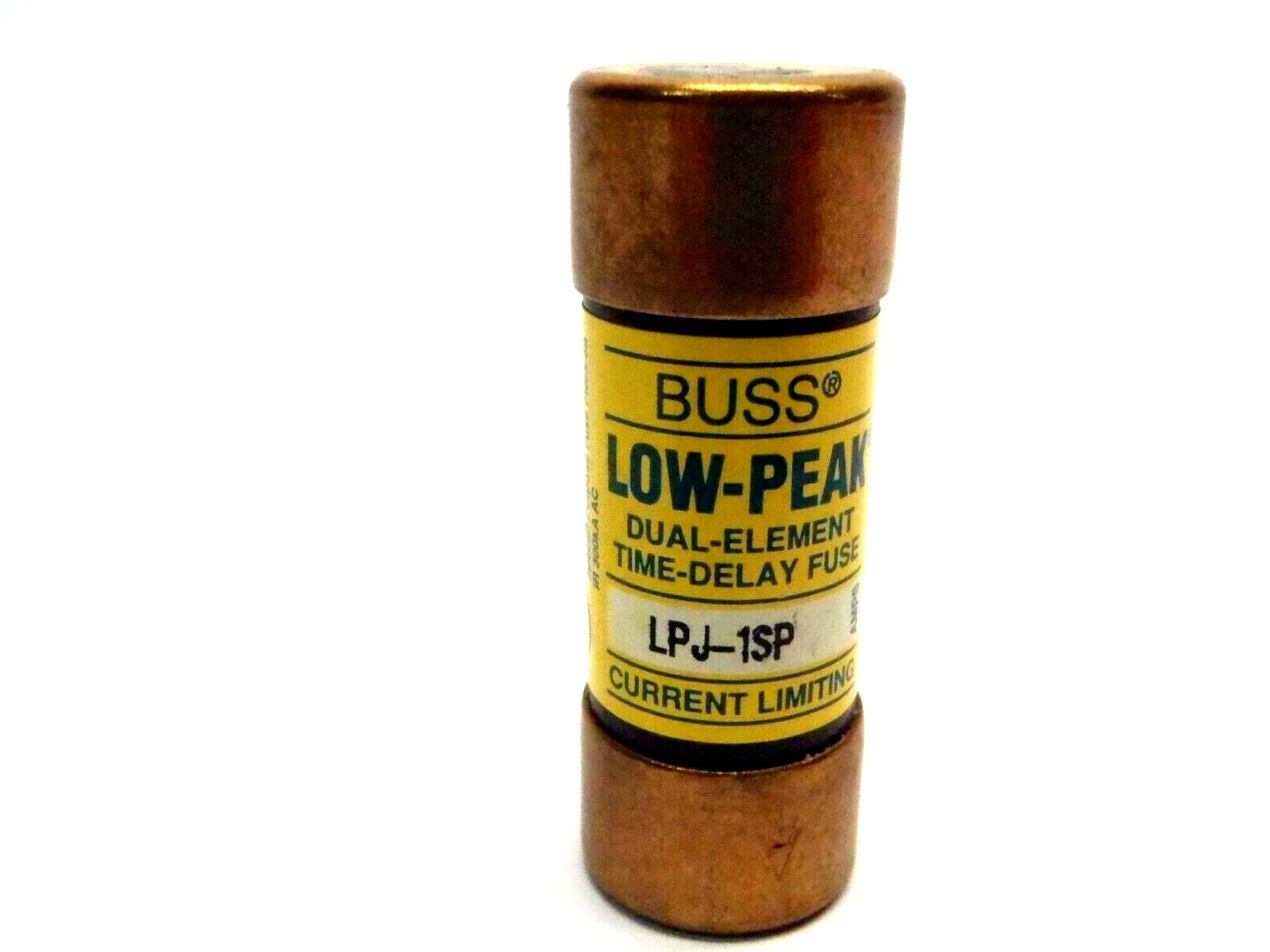 LPJ-1SP | Cooper Bussmann 1 Amp Low Peak Dual Element Time Delay Fuse- Used - Maverick Industrial Sales