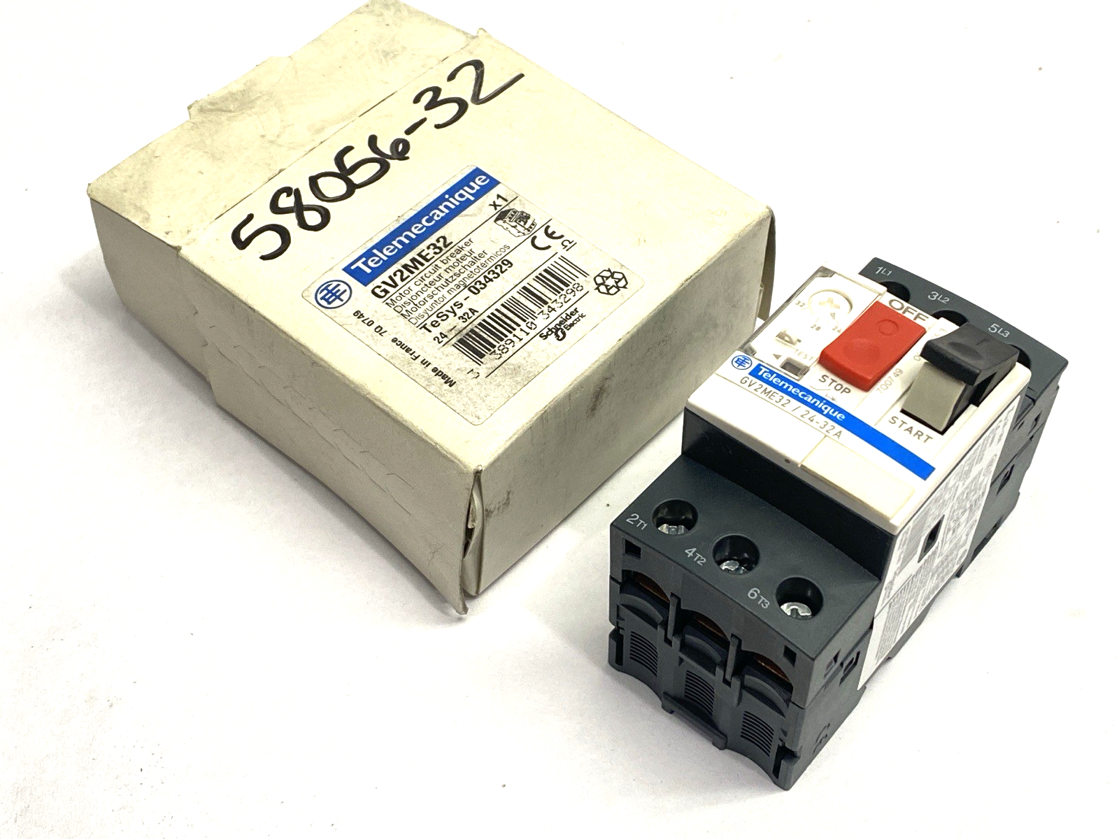 Schneider Electric GV2ME32 Telemecanique Motor Circuit Breaker 24-32A - Maverick Industrial Sales