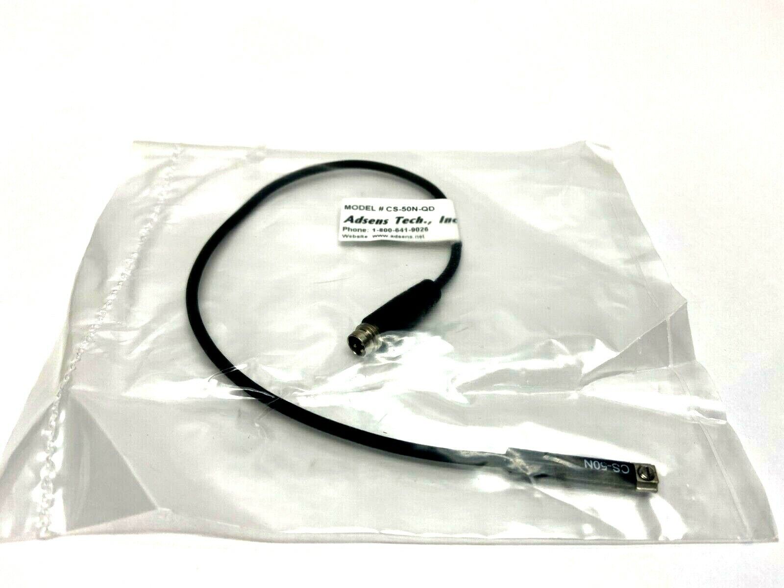 Adsens Tech CS-50N-QD Magnetic Sensor 10-30VDC - New – Open box - Maverick Industrial Sales