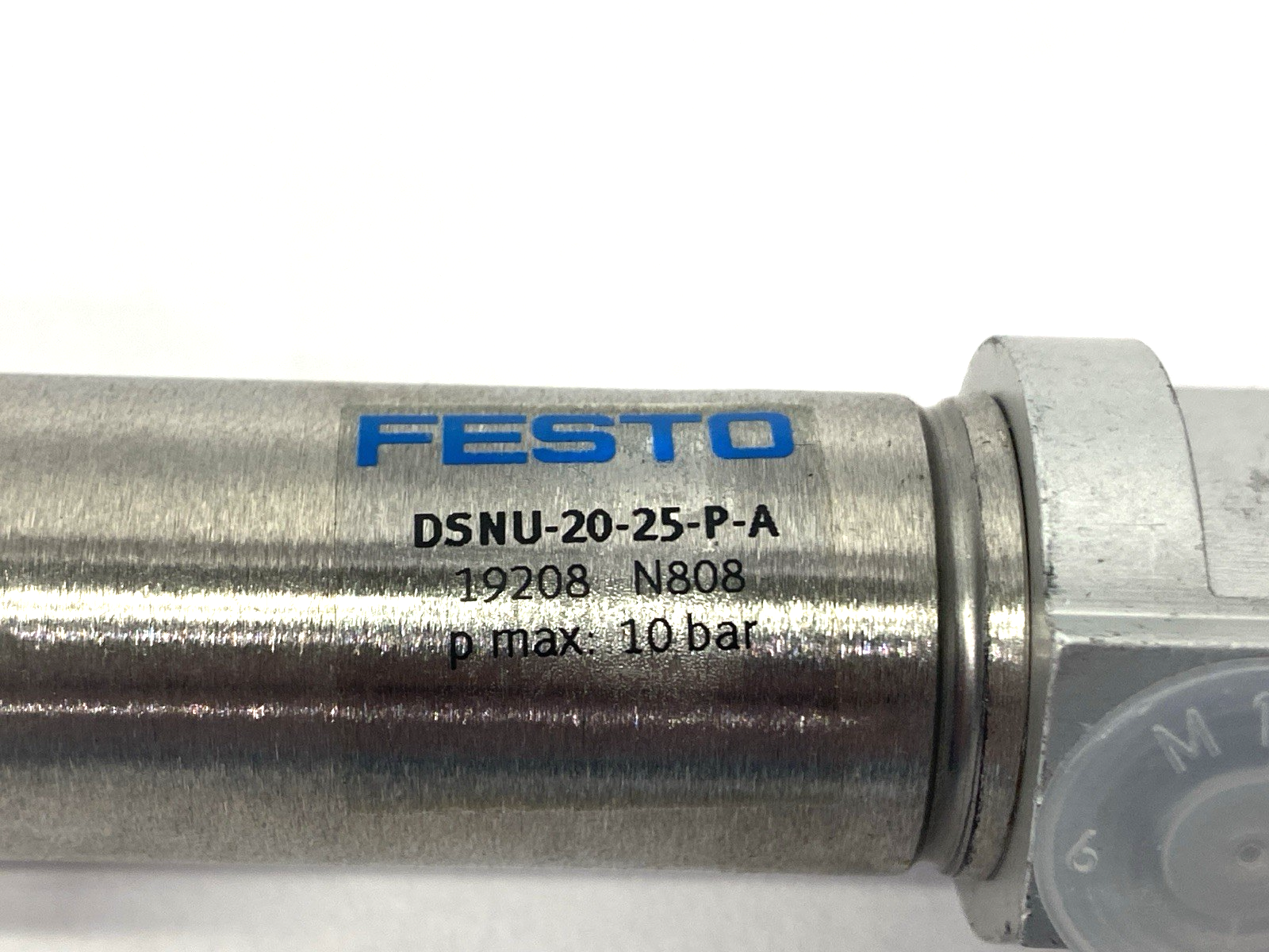 Festo DSNU-20-25-P-A Pneumatic Cylinder 20mm Bore 25mm Stroke 19208 - Maverick Industrial Sales