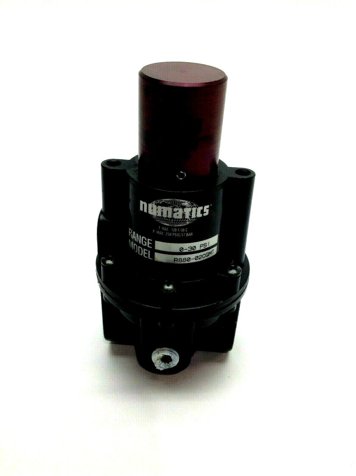 R880-02CGMT | Numatics Pneumatic Pressure Regulator 0-30 PSI - Used - Maverick Industrial Sales