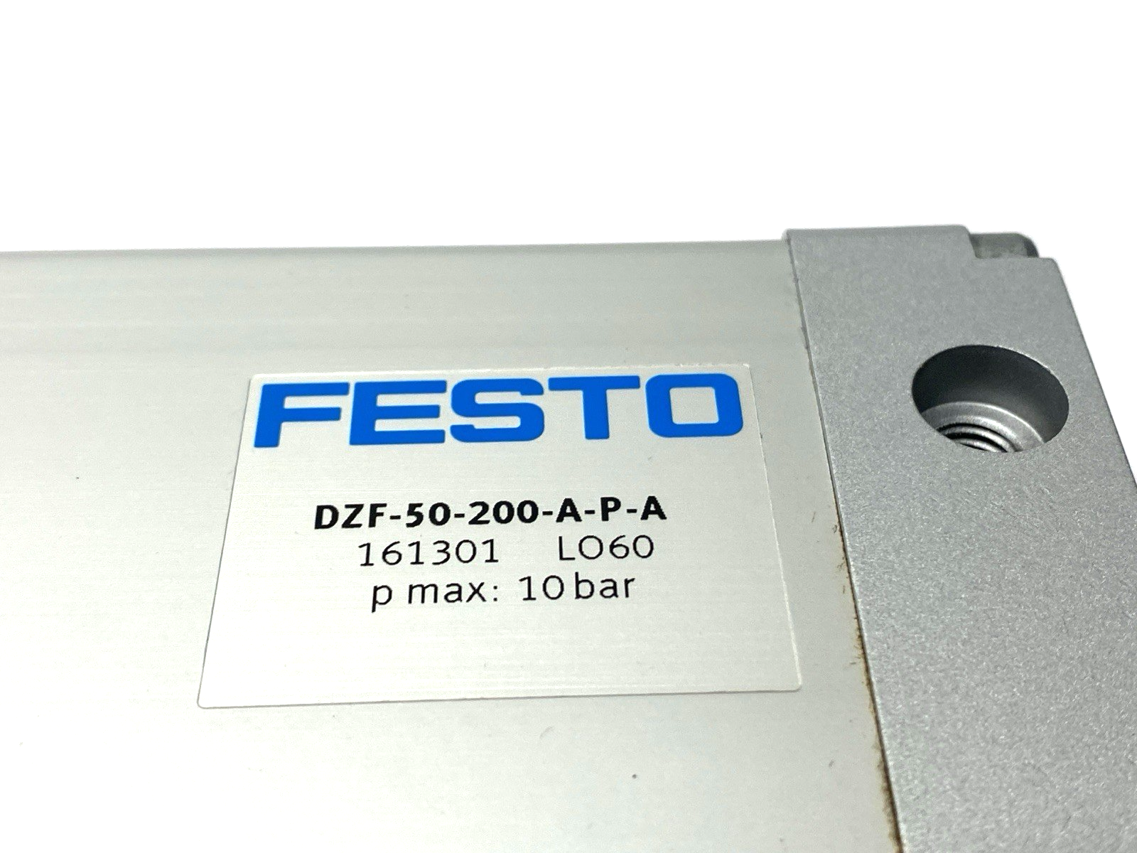 Festo DZF-50-200-A-P-A Flat Pneumatic Cylinder 200mm Stroke 161301 - Maverick Industrial Sales