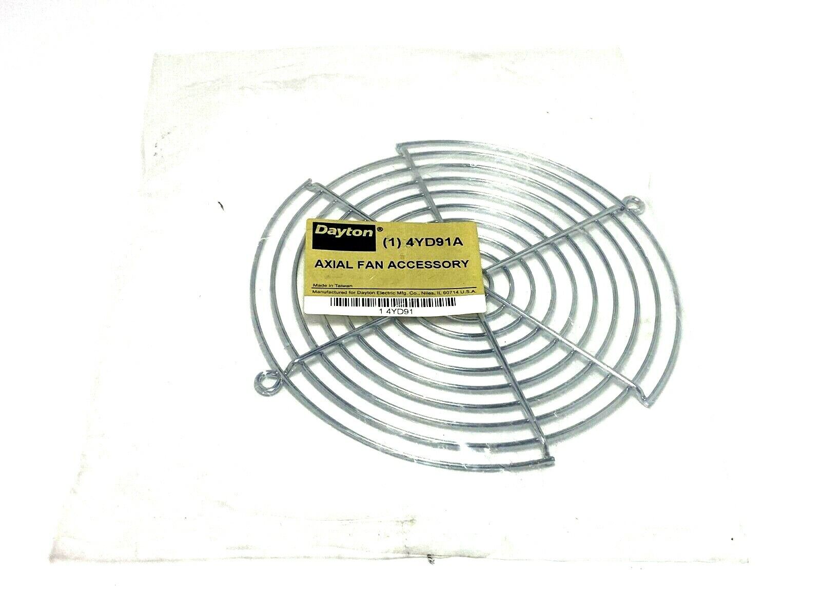 Dayton 4YD91A Replacement Axial Fan 152 mm Grill Cover Guard - New - Maverick Industrial Sales