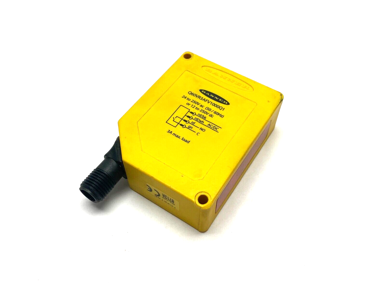 Banner Q60VR3AFV1000Q1 Adjustable Field Visible Red Univer Volt Sensor 70095 - Maverick Industrial Sales