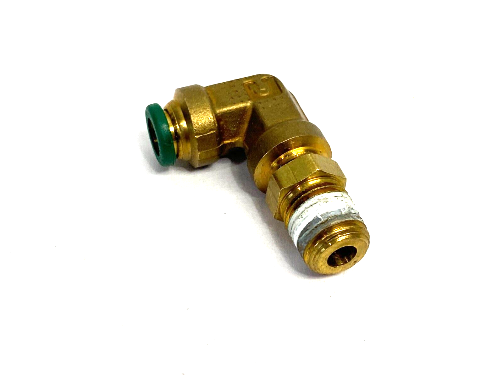 Parker 169PTC-5-4 Prestolok Push-to-Connect Swivel Elbow Fitting 5/16" OD x 1/4" - New – Open box - Maverick Industrial Sales