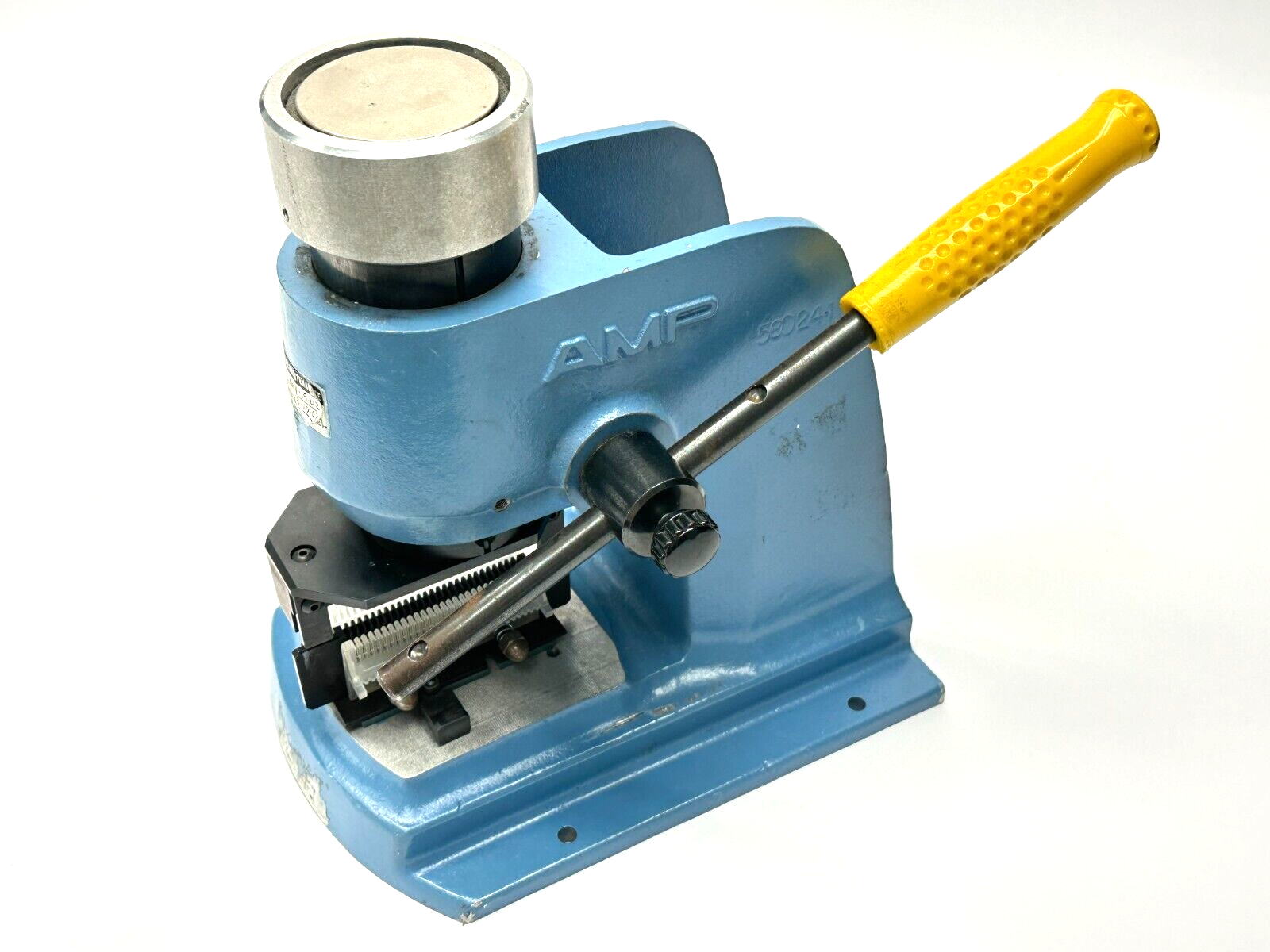 58024-1 | TE Connectivity AMP Manual Hand Crimper w/ Holding Fixtures - Used - Maverick Industrial Sales