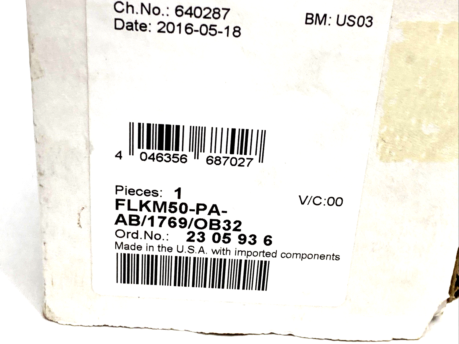 Phoenix Contact FLKM50-PA-AB/1769/OB32 Front Adapter For CompactLogix 2305936 - New – Open box - Maverick Industrial Sales