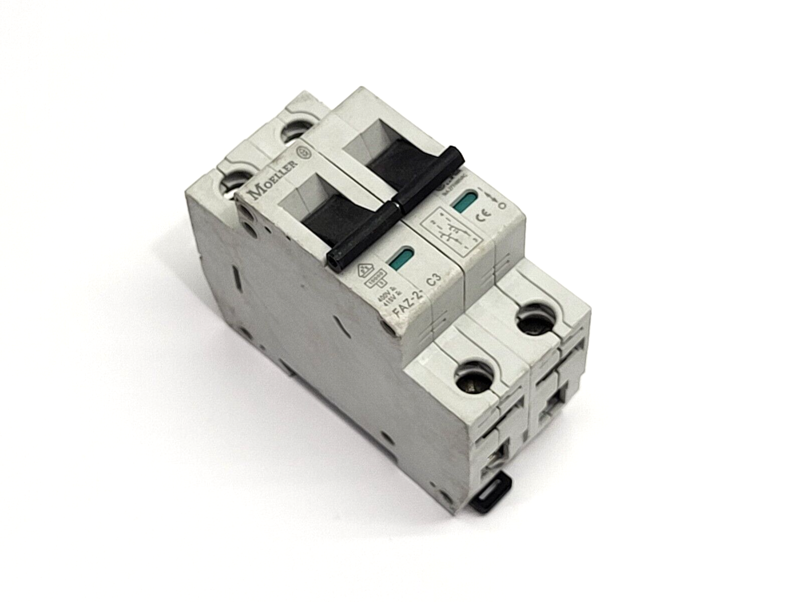 Moeller FAZ-2-C3 Circuit Breaker 2-Pole - Maverick Industrial Sales