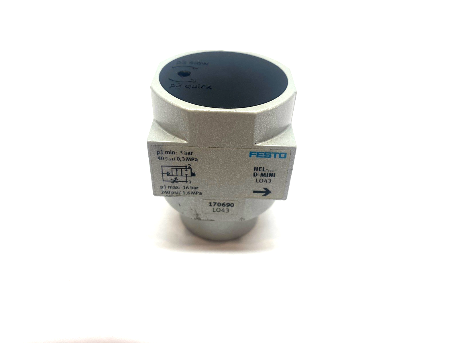 Festo HEL-D-MINI 170690 Start Valve 240psi - Used - Maverick Industrial Sales