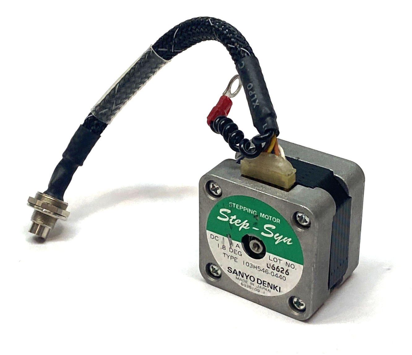 Sanyo Denki 103H546-0440 Step-Syn Stepping Motor 2-Phase 1.8 Deg/Step 1A - Maverick Industrial Sales