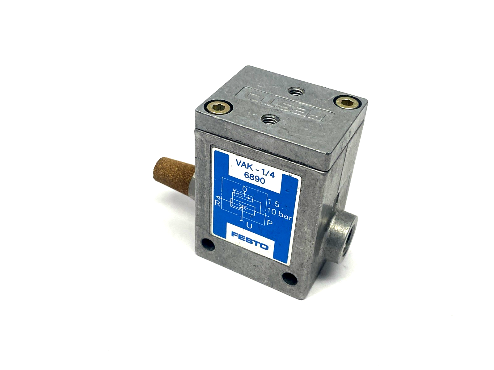 Festo VAK-1/4 Vacuum Generator G 1/4 6890 - Maverick Industrial Sales