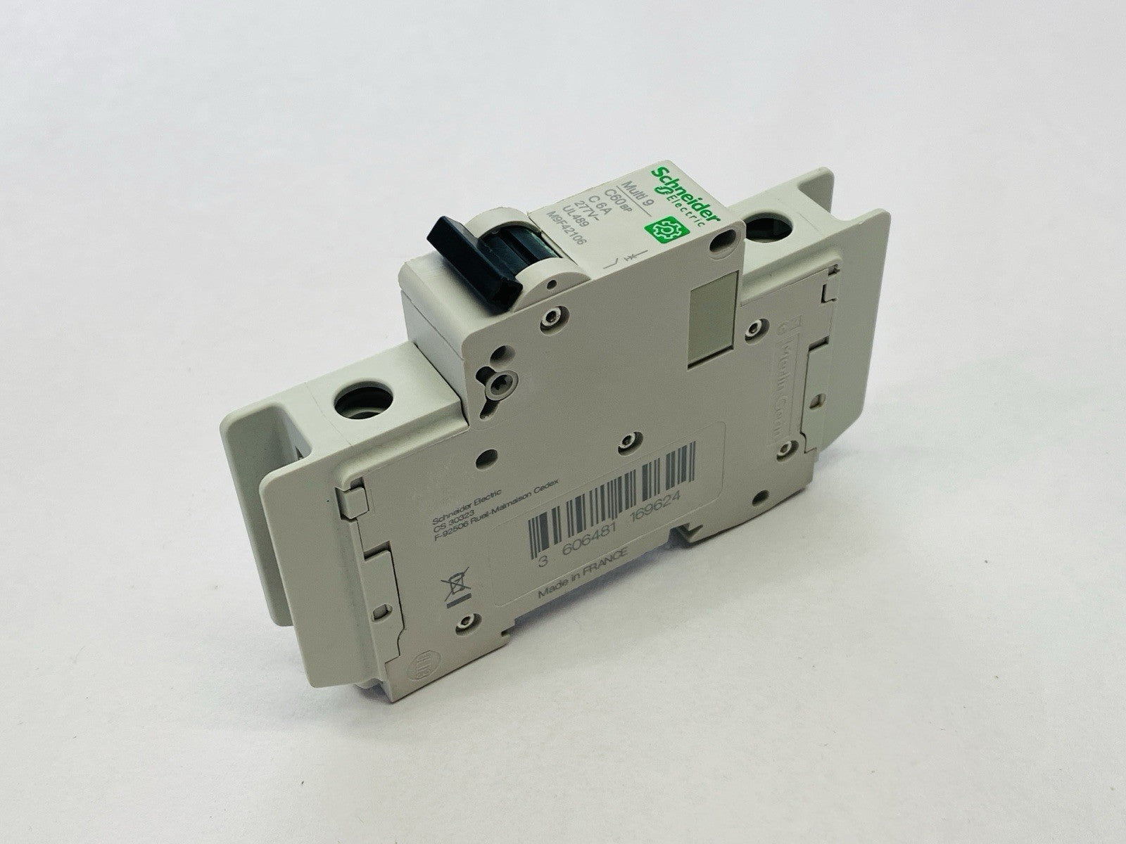 Schneider Electric M9F42106 Miniature Circuit Breaker 1P 6A 277V - Maverick Industrial Sales