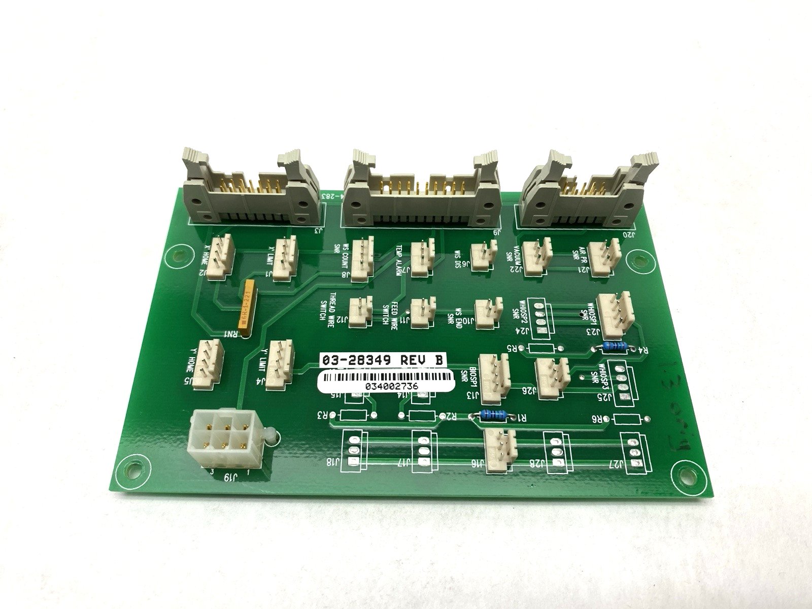 ASM 03-28349 REV B Chassis Sensor Board - Used - Maverick Industrial Sales