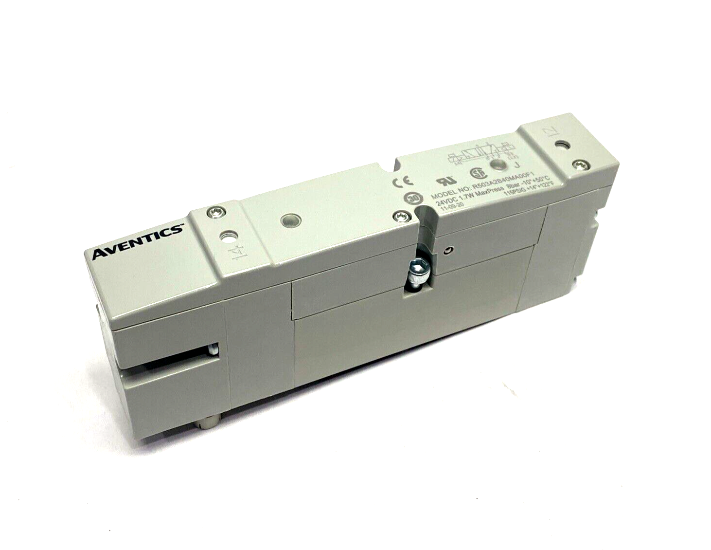 Aventics R503A2B40MA00F1 Solenoid Valve - New – Open box - Maverick Industrial Sales