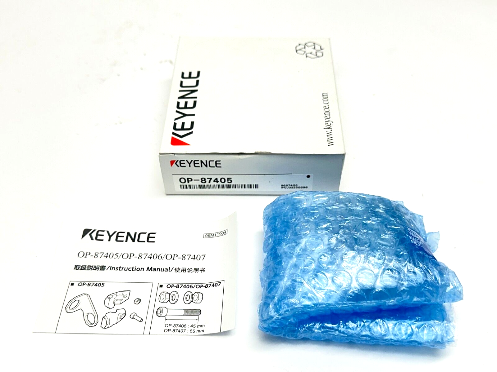 OP-87405 | Keyence Adjustable Bracket For Threaded Mount Type - New – Open box - Maverick Industrial Sales