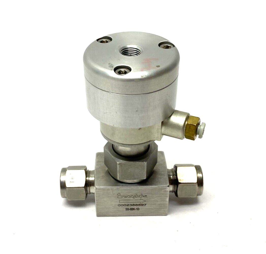 SS-6BK-1D | Swagelok Stainless Steel Gasketed Bellows Valve - Used - Maverick Industrial Sales