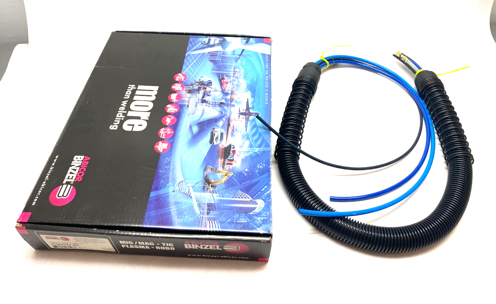 C960W-40 | Abicor Binzel Cable Assembly for Welding Torch - New – Open box - Maverick Industrial Sales