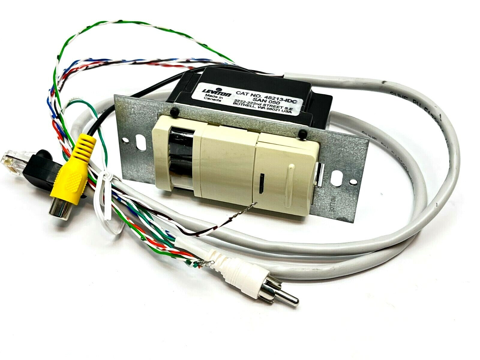 48213-IDC | Leviton Decora Indoor Camera Ivory - Used - Maverick Industrial Sales