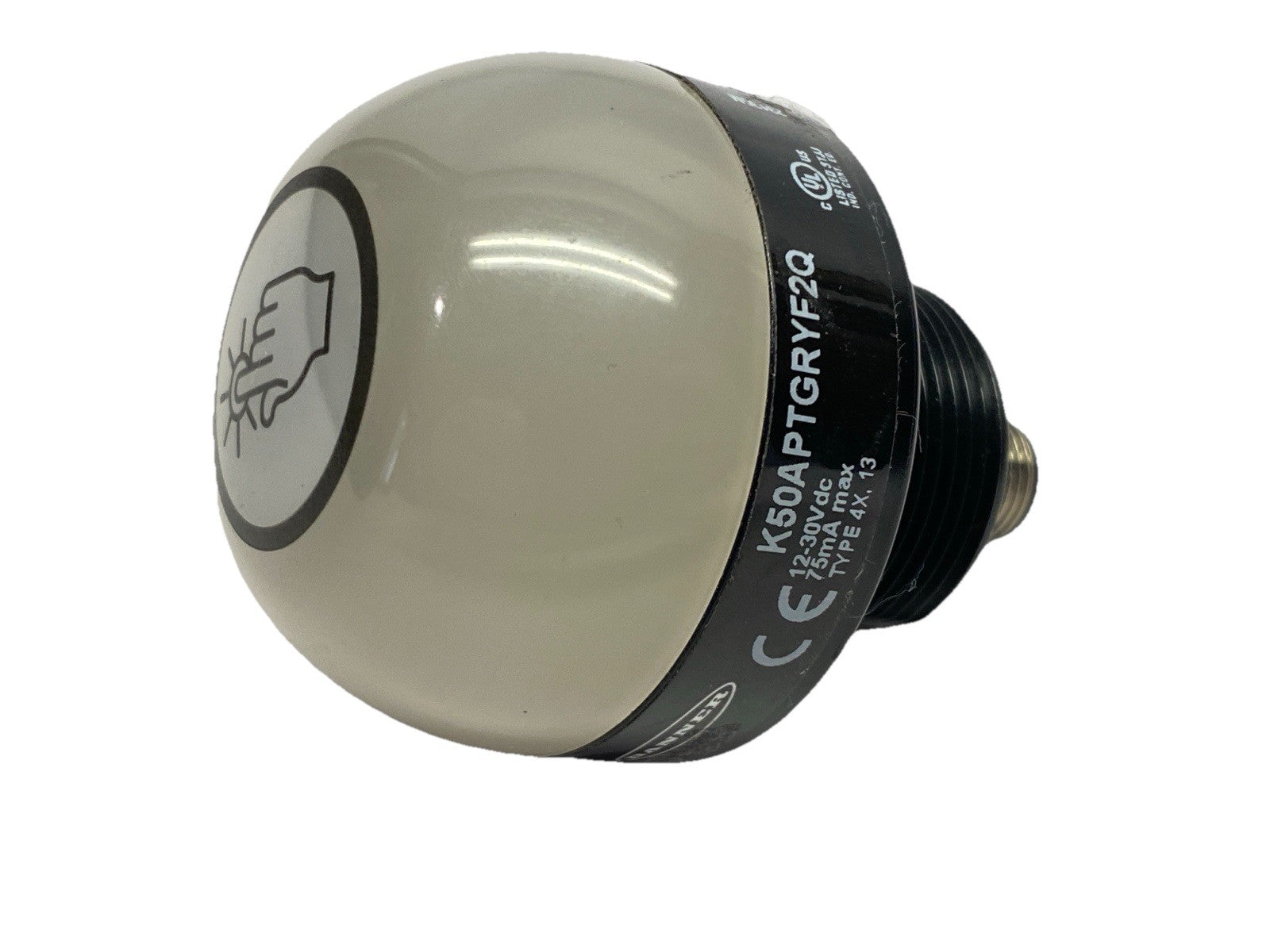 Banner K50APTGRYF2Q EZ-LIGHT 3-Input Color Touch Sensor 8-Pin 26505 MISSING NUT - Maverick Industrial Sales