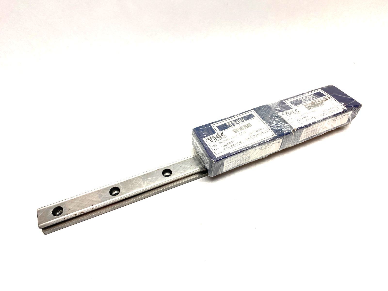 SSR25XW2SS+400LY | THK Linear Rail and Block Guide Assembly, 400mm Rail, 2-Blocks - New – Open box - Maverick Industrial Sales