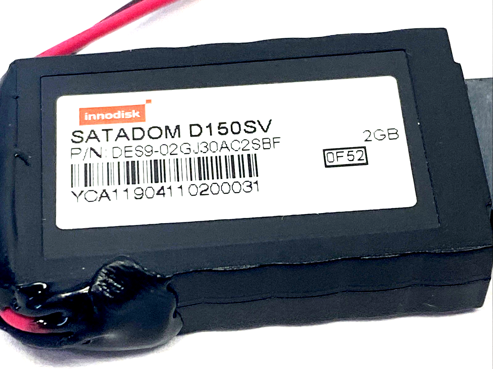 innodisk DES9-02GJ30AC2SBF Solid State Drive 2GB SATADOM D150SV - New – Open box - Maverick Industrial Sales