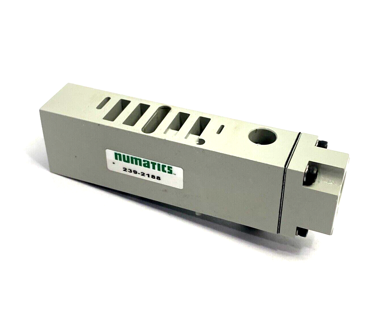 Numatics 239-2188 Sandwich Pressure Block 1/8" NPT - Used - Maverick Industrial Sales