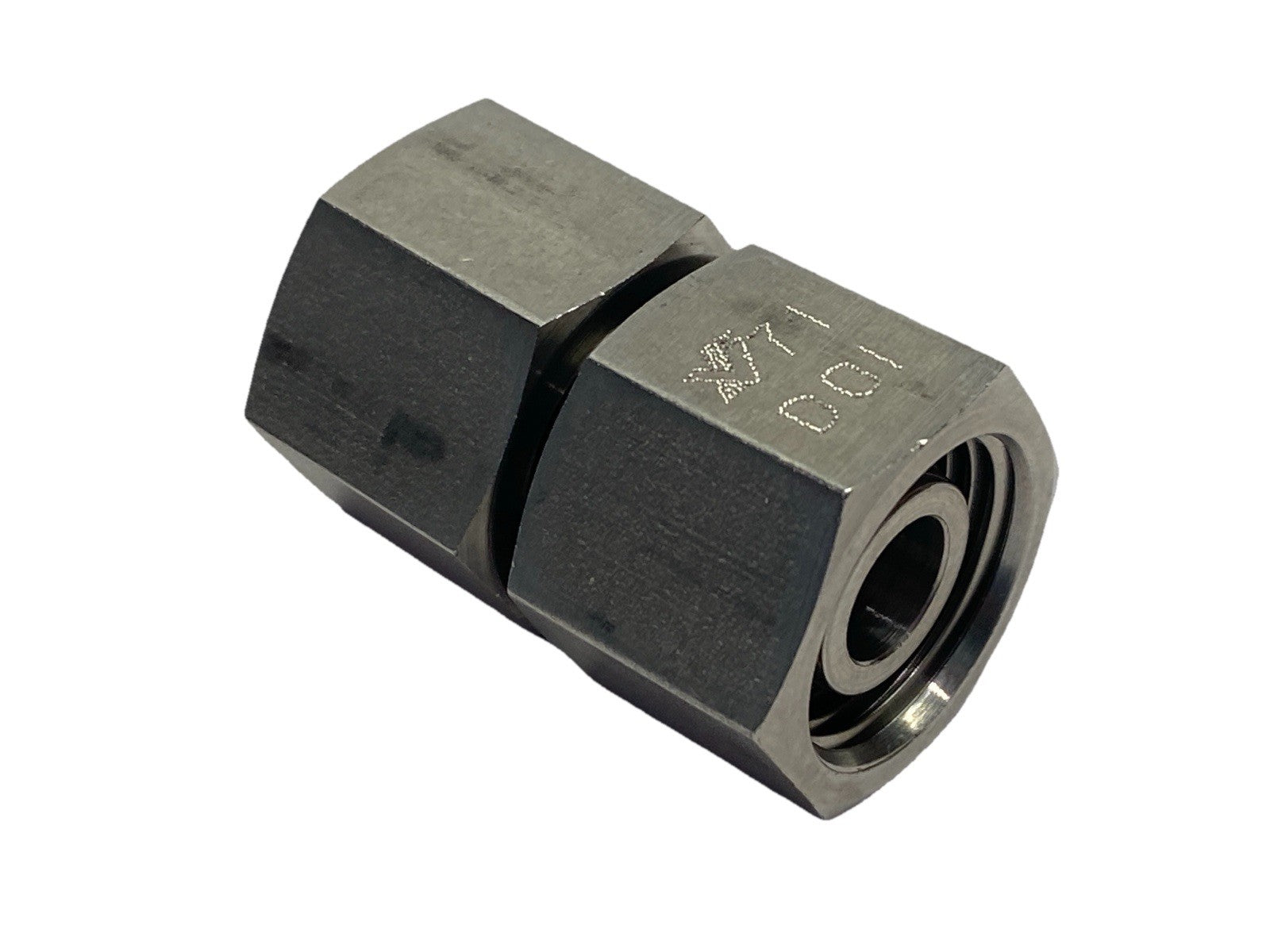 Brennan Industries D6565-L12-L12-SS Swivel Straight SS M18x1.5 - Maverick Industrial Sales
