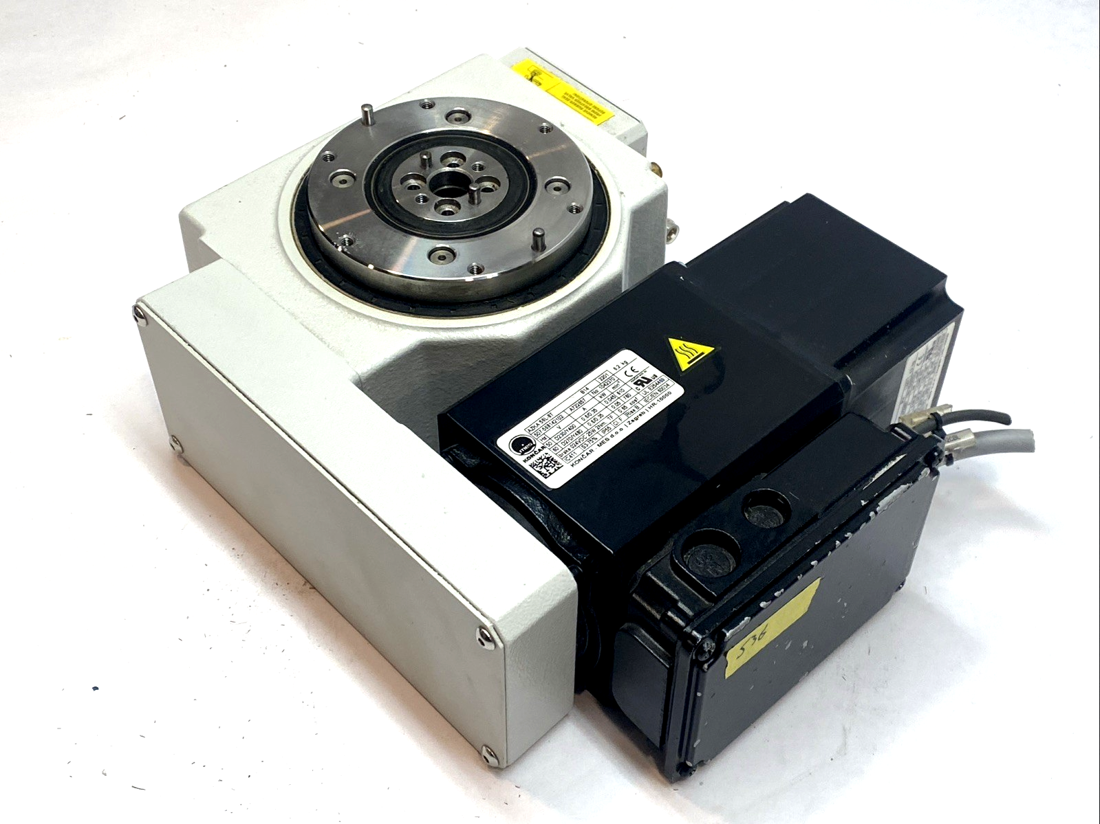 TC0120G | Weiss Rotary Indexing Table 120mm Flange High Precision Cam Indexer - Used - Maverick Industrial Sales