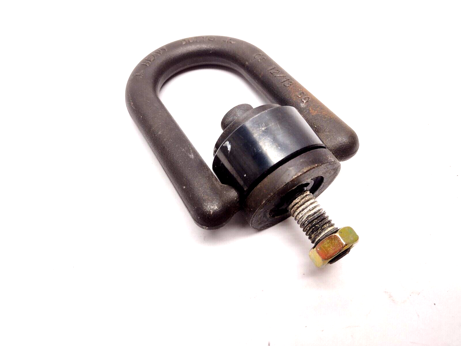 Heavy Duty Abd Hoist Ring M20 - Part Number: 34714 Diagram ABD Heavy-Duty Hoist Ring (M20, 2200kg Load) - Forged Steel Bush Drill