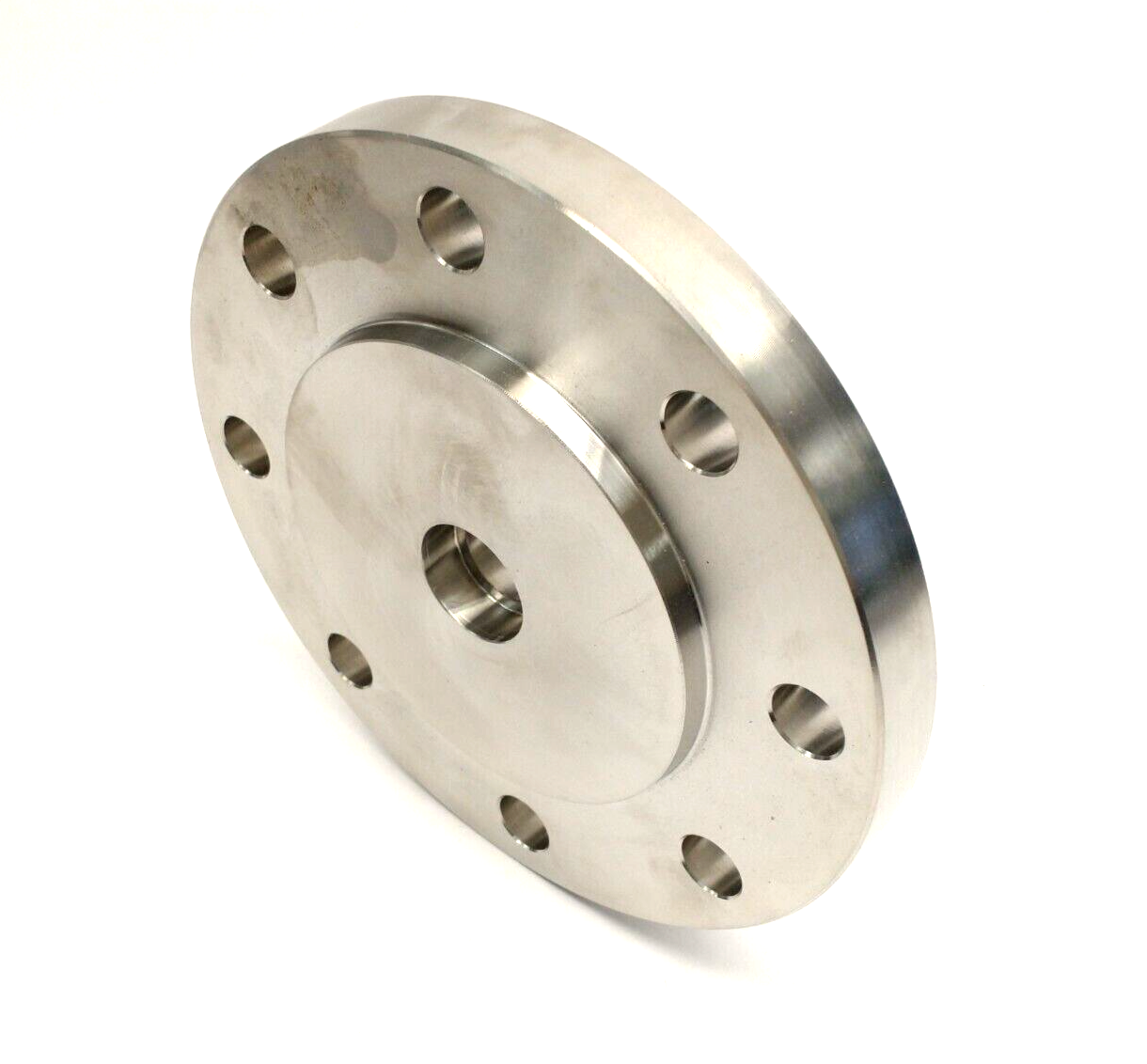 IDEAL 4" Reducing Pipe Flange RF w/ 1" Socket Weld Bore B16 150# SA182 F304/304L - Maverick Industrial Sales