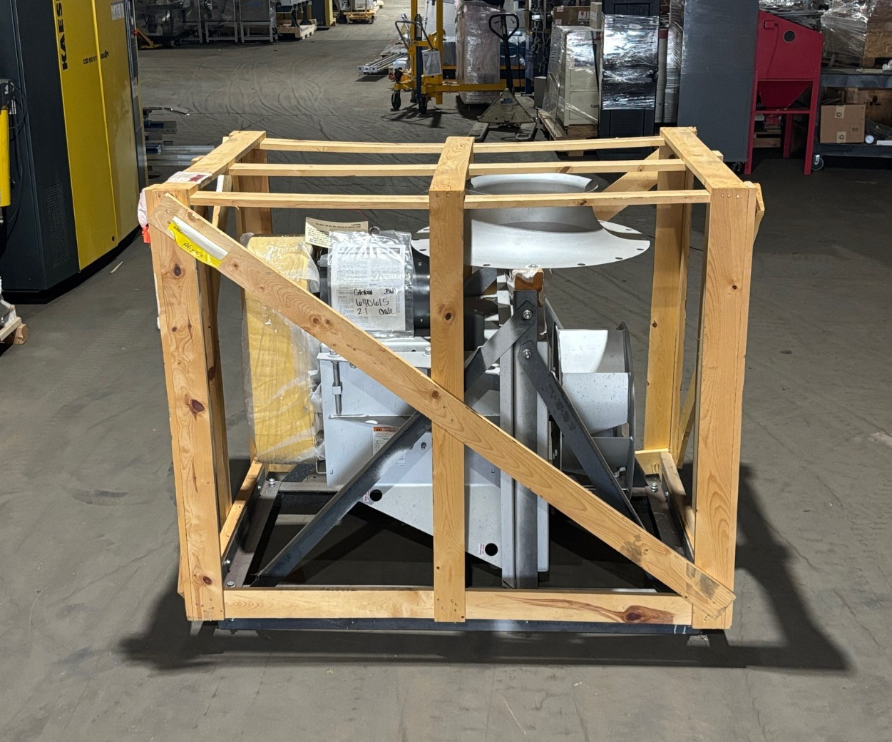 Aerovent CPG-SW High Efficiency Plug Fan, 10 HP, 221 CPG-SW ARR.9 CL.2 HOR CW - New – Open box - Maverick Industrial Sales