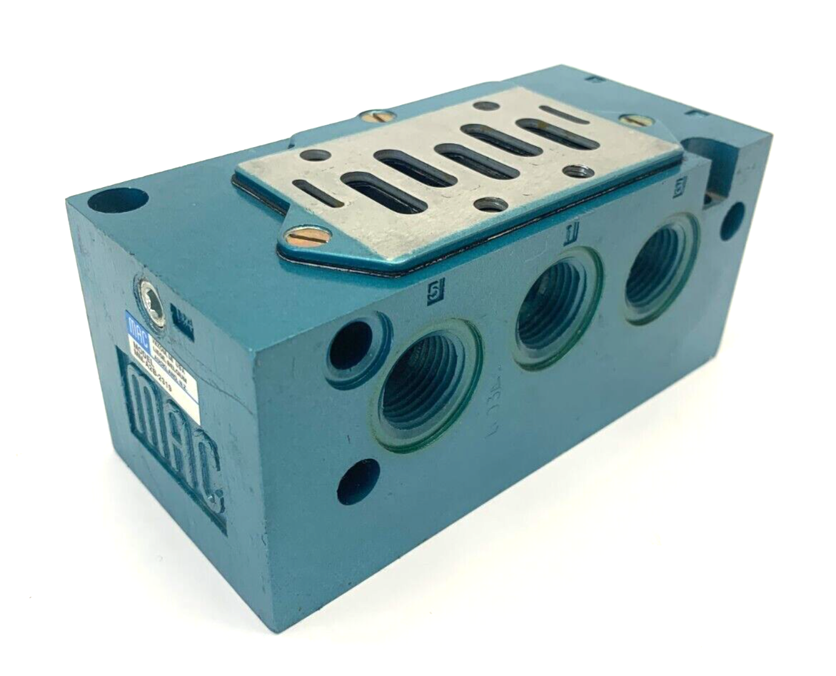 MM-A2B-2319 | MAC Pneumatic Manifold 1/2" NPFT Ports W/O GASKET - Used - Maverick Industrial Sales