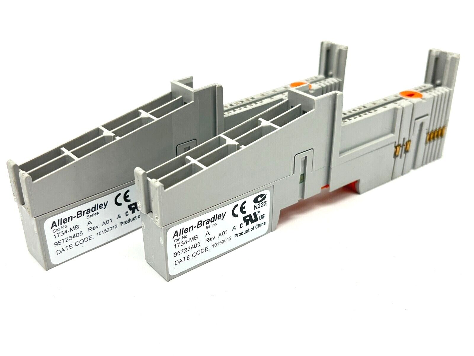 1734-MB | Allen Bradley Ser A Terminal Base LOT OF 2 - Used - Maverick Industrial Sales