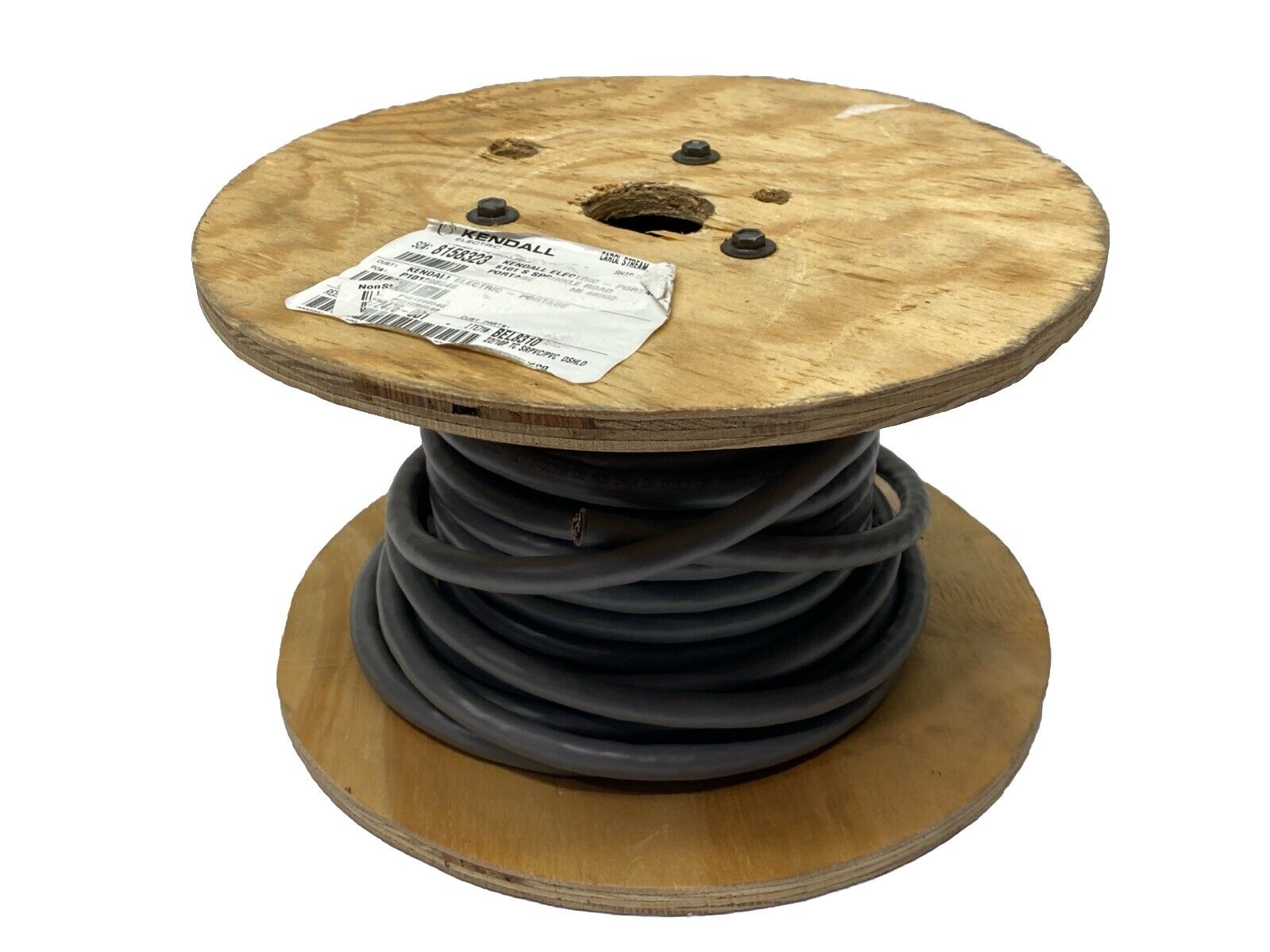 Belden 8310 Computer EIA RS-232 Cable PVC 10/PR 22AWG 7x30 Gray 35FT SPOOL - Maverick Industrial Sales