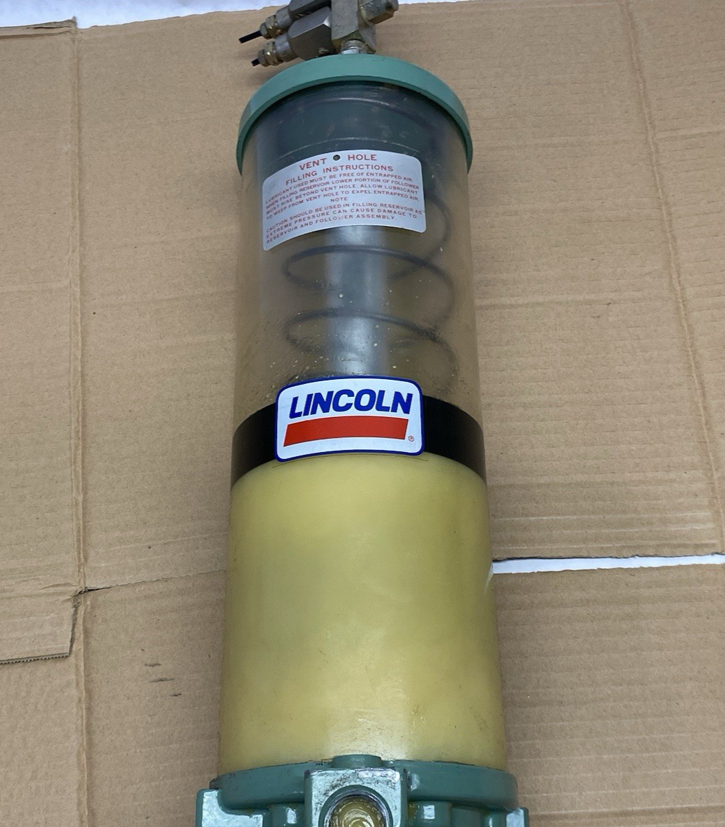 83668 | Lincoln Series E CENTRO-MATIC Grease Lubricant Ram Pump, 20-1 Ratio- Used - Maverick Industrial Sales