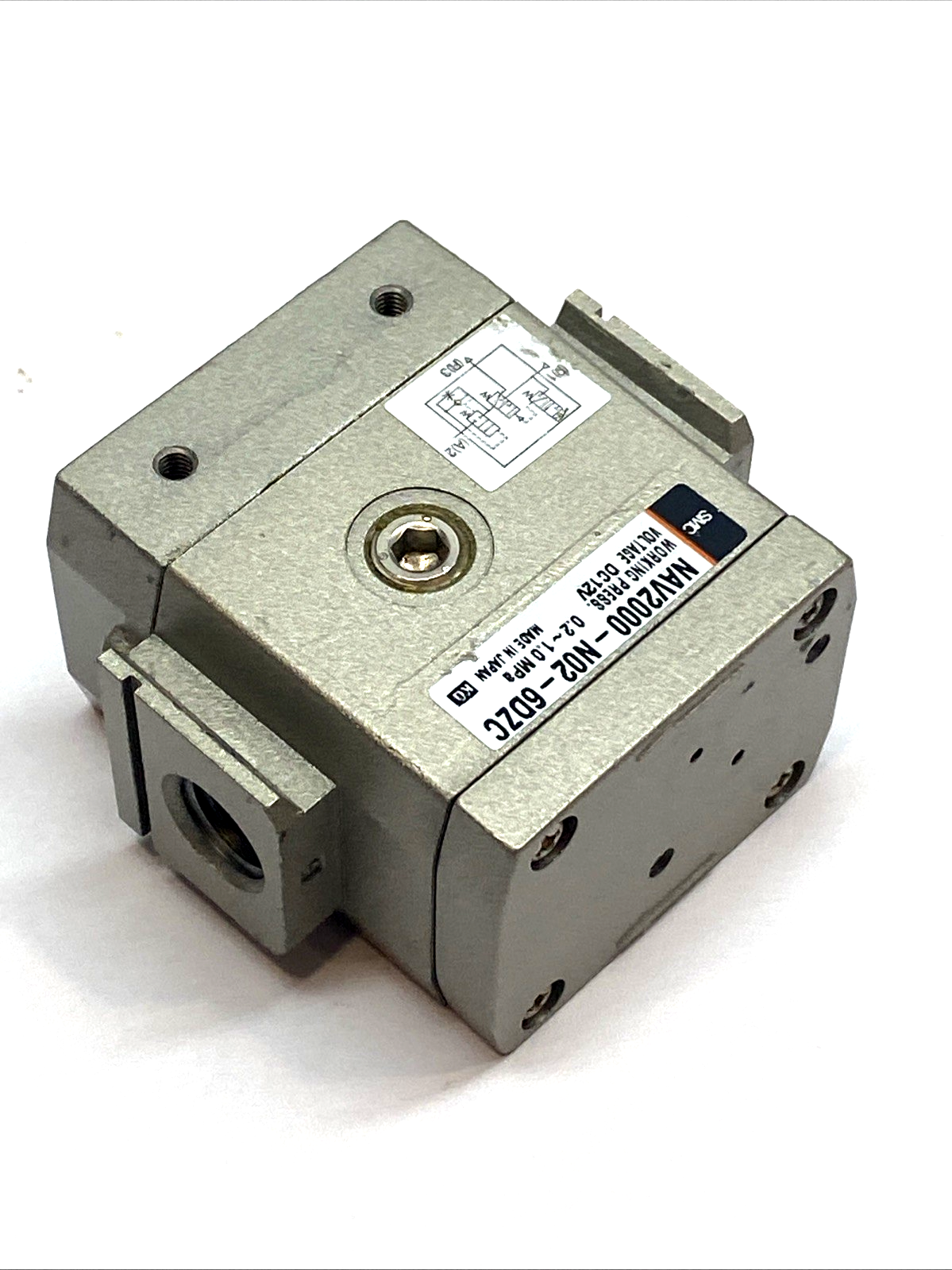 NAV2000-N02-6DZ | SMC Soft Start Pneumatic Valve 1/4 In Port 0.2–1.0 Mpa - Used - Maverick Industrial Sales