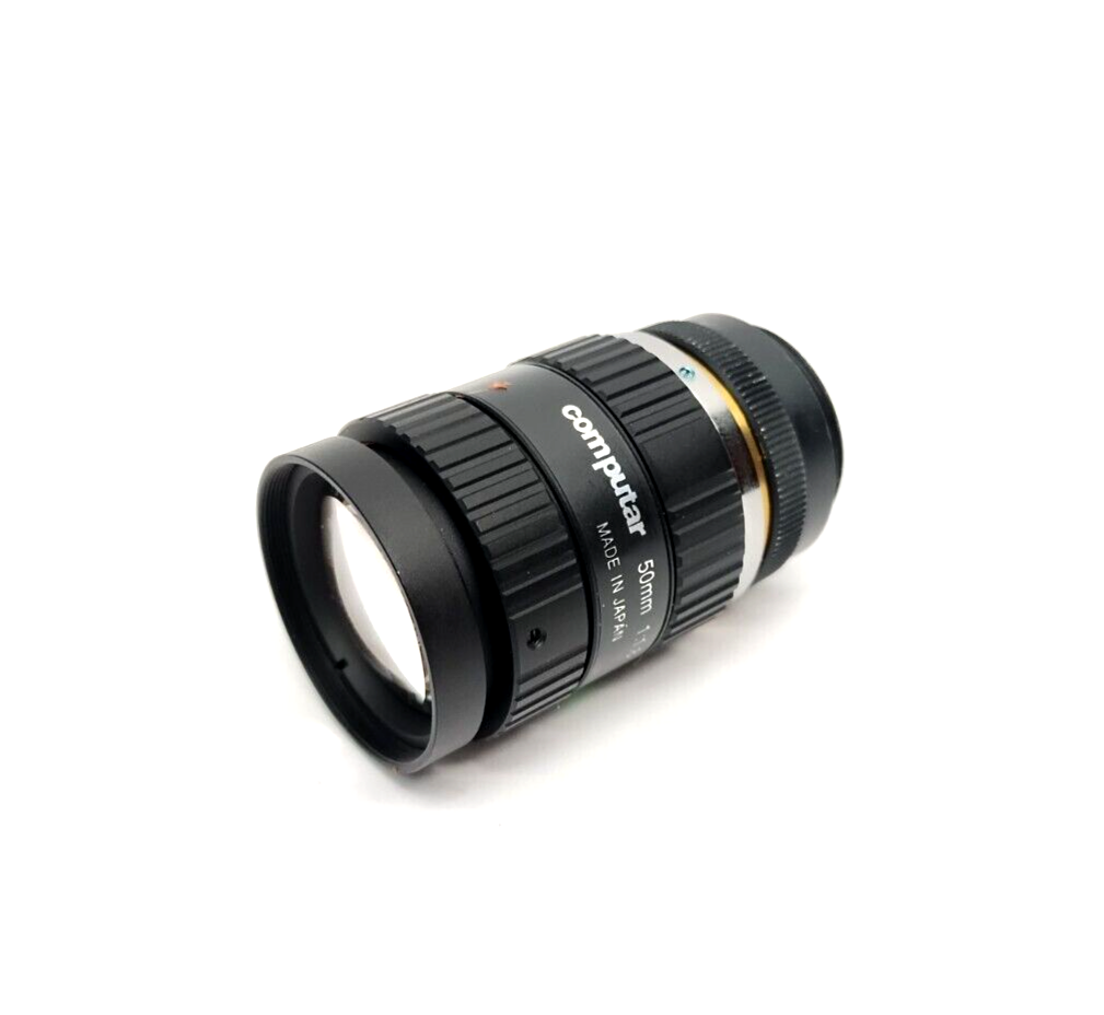 Computar M5018-MP2 50mm Fixed Focal Machine Vision Lens 2/3" C-Mount f/1.8 - Maverick Industrial Sales