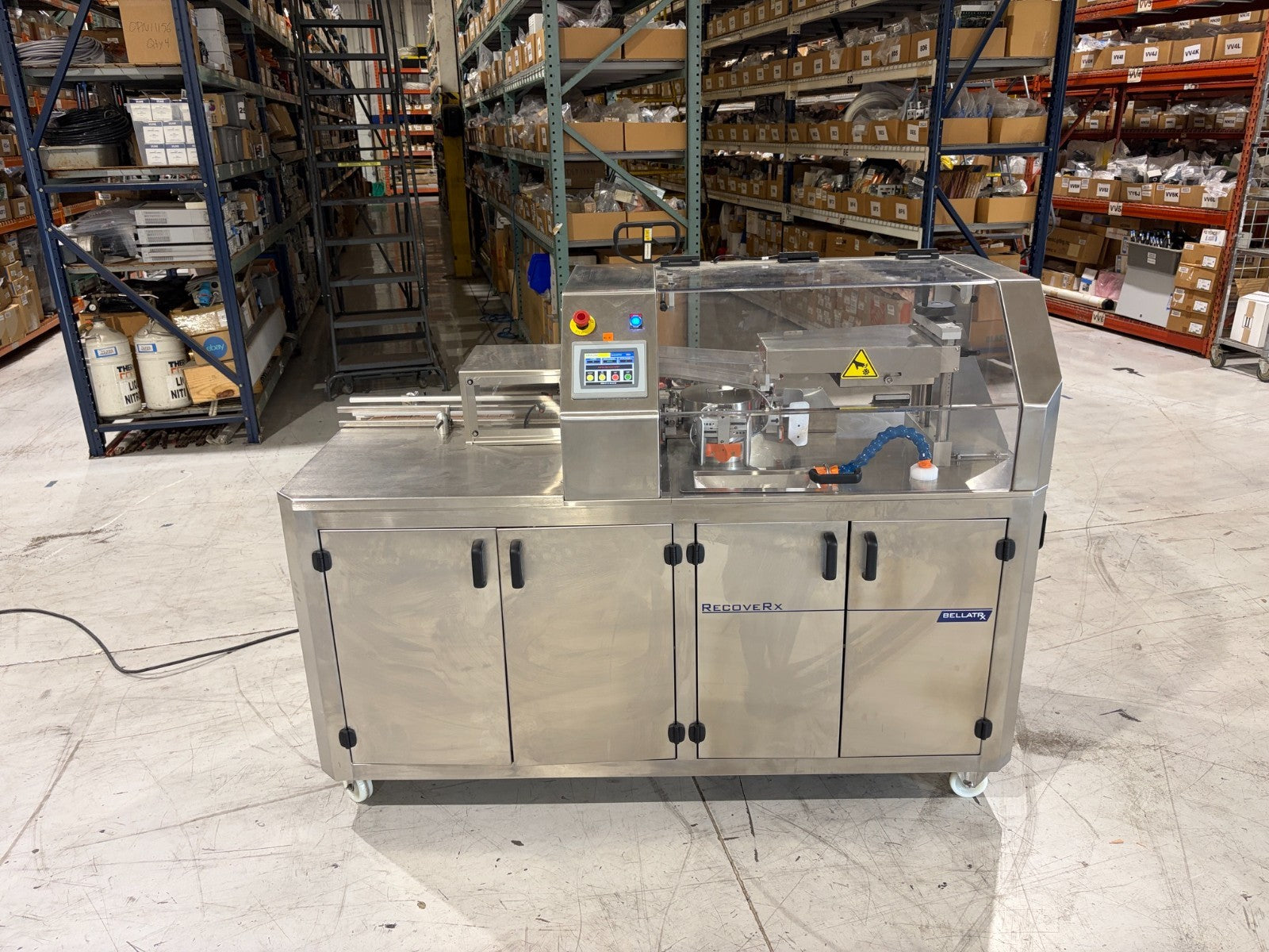 BellatRx 1040 RecoverRx Automatic Bottle Recovery Machine, 10-40, Cutter 2022 - Maverick Industrial Sales