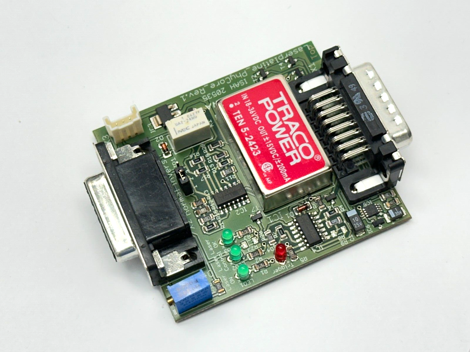 ISAH 20535 | Mycrona Laserplatine_PhyCore_Rev.1 PCB Board - Used - Maverick Industrial Sales